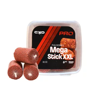   Carp Expert PRO Bombs Mega 150XL Krill XXL készre töltött PVA 6 db/csomag