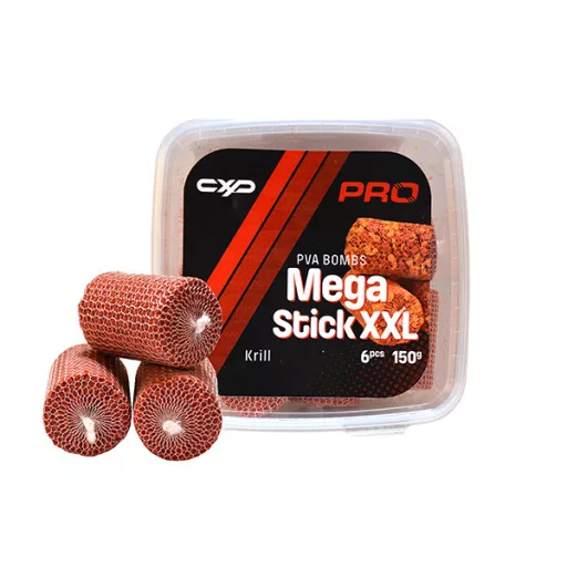 Carp Expert PRO Bombs Mega 150XL Krill XXL készre töltött PVA 6 db/csomag