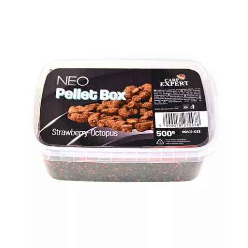 Carp Expert Neo Box Pellet Box Strawberry-octopus 500 g etetőpellet
