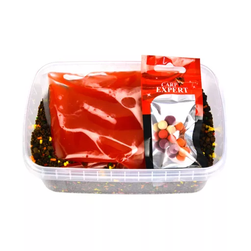 Carp Expert Neo Box Pellet Box Strawberry-octopus 500 g etetőpellet