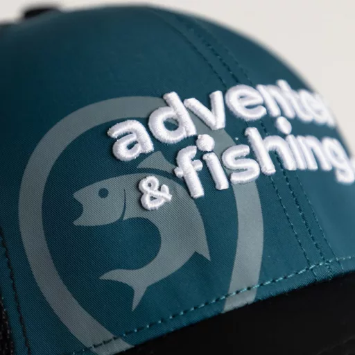 Adventer & Fishing petrolkék UNI baseball sapka