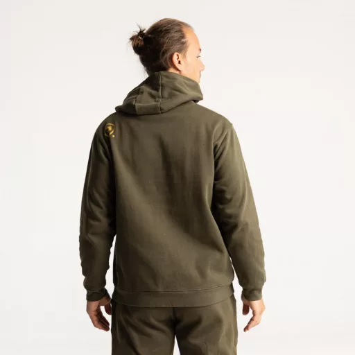Adventer & Fishing kapucnis pamut khaki L pulóver