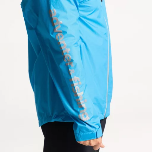 Adventer & Fishing Windbreaker Széldzseki kék S kabát