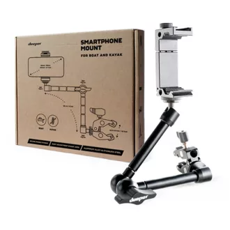   Deeper Smartphone Mount For Boat And Kayak Csónakos Telefon Rögzítő halradartartó