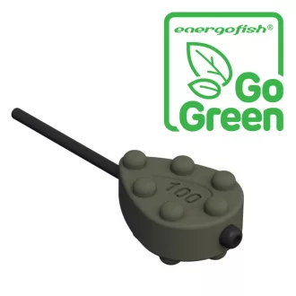   Carp Expert Stubby körte színezett Go Green inline ólom 40 g