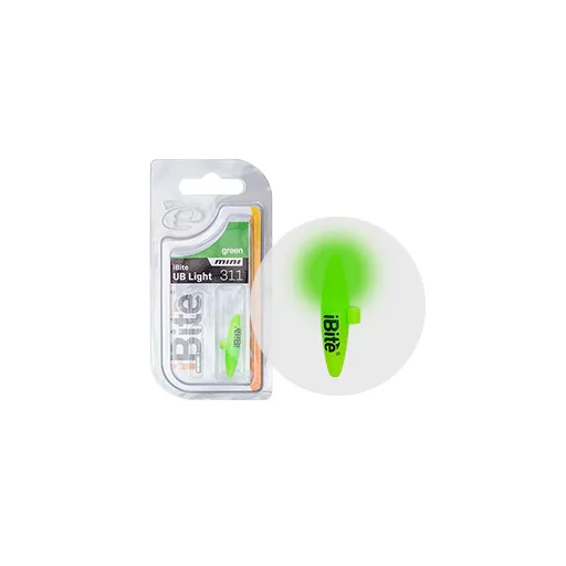 iBite UB Light Mini zöld LED-es világítópatron elemmel