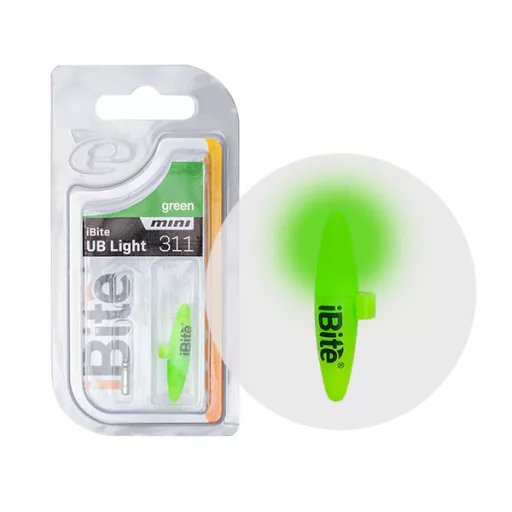 iBite UB Light Mini zöld LED-es világítópatron elemmel