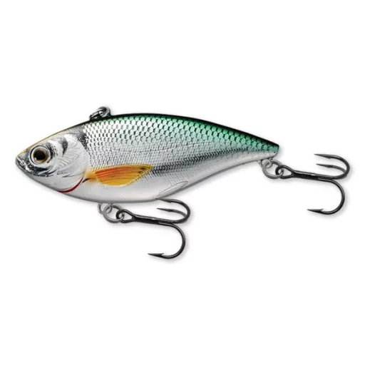 LIVETARGET Golden Shiner Rattlebait ezüst fekete 5 cm 7 g terelőlapka nélküli wobbler