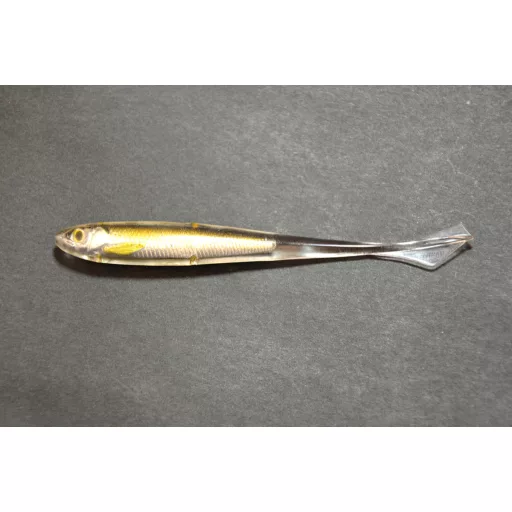 LIVETARGET Ghost Tail Minnow Dropshot Bait ezüst gyöngyház 9,5 cm gumihal