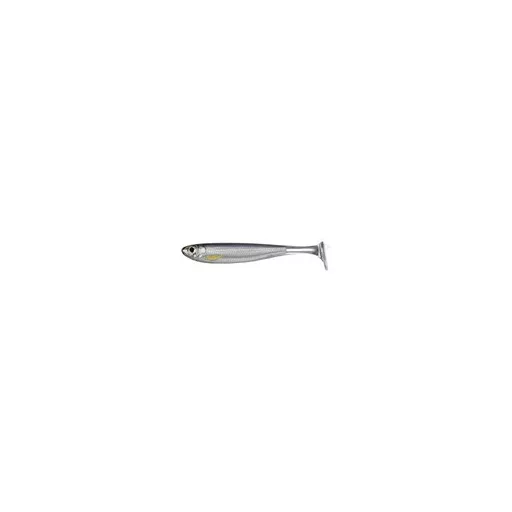 LIVETARGET Slow-roll Shiner Paddle Tail Pearl ezüst barna 8,5 cm gumihal