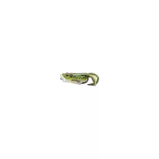 LIVETARGET Frog Popper EMERALD-piros 5,5 cm 11 g úszó béka műcsali