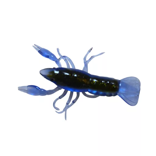 LIVETARGET 2,8" Crawfish Un-rigged kék-zöld 7,1 cm süllyedő lágy műcsali