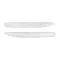 LIVETARGET 3" Stick Worm Albino fehér Albino 7,6 cm süllyedő 4 db/csomag lágy műcsali