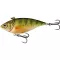 LIVETARGET Yellow Perch Rattlebait natúr-MATTE 6 cm 11 g süllyedő terelőlapka nélküli wobbler