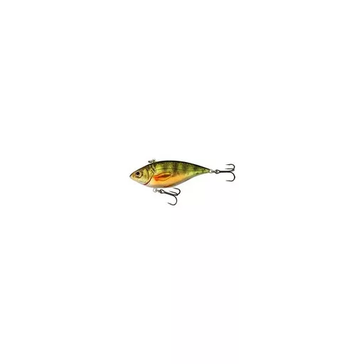 LIVETARGET Yellow Perch Rattlebait natúr-MATTE 6 cm 11 g süllyedő terelőlapka nélküli wobbler