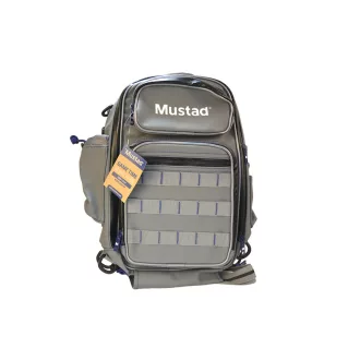   Mustad Game Time Sling Pack - Tackle - Multi szürke/kék hátizsák