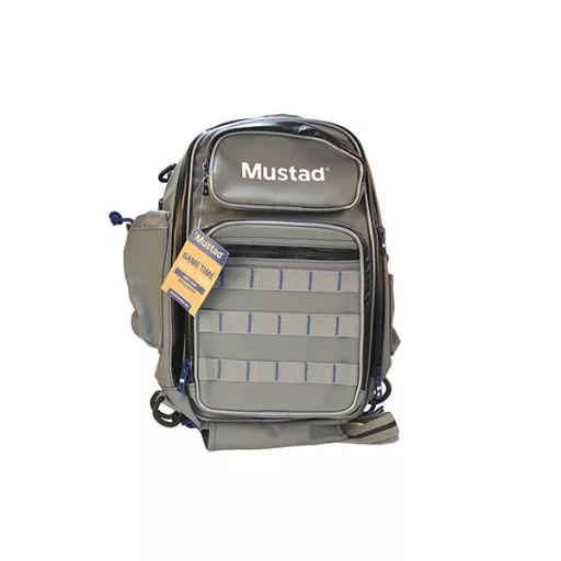 Mustad Game Time Sling Pack - Tackle - Multi szürke/kék hátizsák