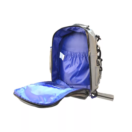 Mustad Game Time Sling Pack - Tackle - Multi szürke/kék hátizsák