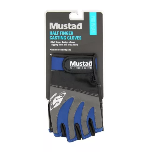 Mustad ujjatlan kesztyű S