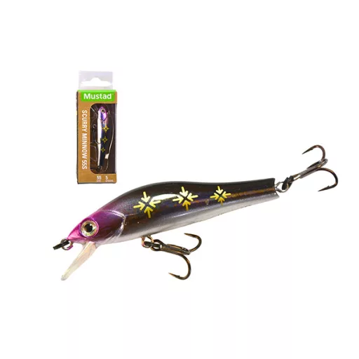 Mustad Scurry Minnow 55S Abalo Abalone Flash 7,6 g minnow wobbler