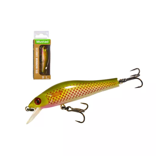 Mustad Scurry Minnow 55S Abalo Abalone Flash 7,6 g minnow wobbler