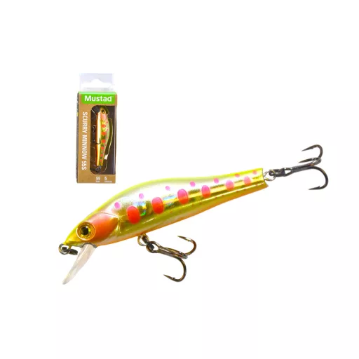 Mustad Scurry Minnow 55S Abalo Abalone Flash 7,6 g minnow wobbler