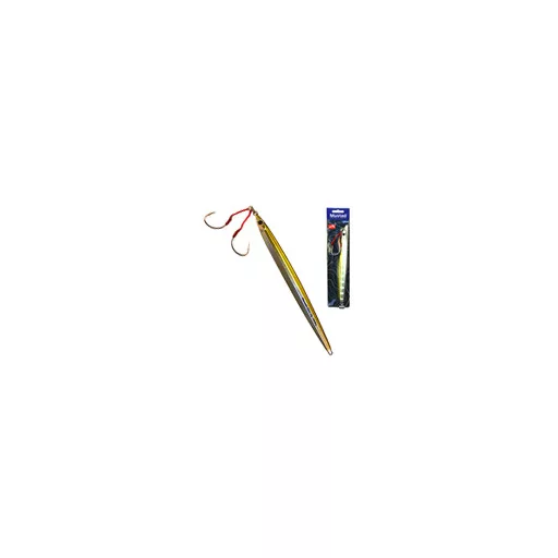 Mustad Mezashi Slim Jig 7,9" 001 piros világító 20 cm 150 g pilker