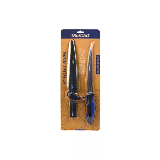 Mustad Filézőkés 8" 20 cm Tapadásmentes PTFE Bevonattal