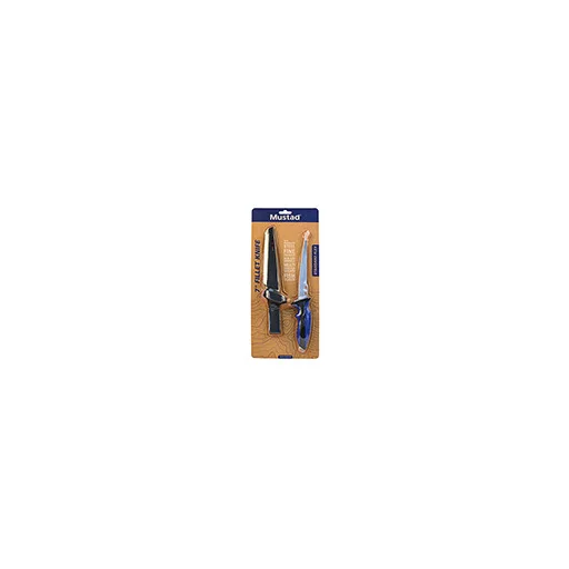 Mustad Filézőkés 7" 18 cm Polírozott Pengével