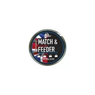   Maver MONOFILAMENT MATCH&FEEDER süllyedő 0,153 mm 600 m monofil főzsinór