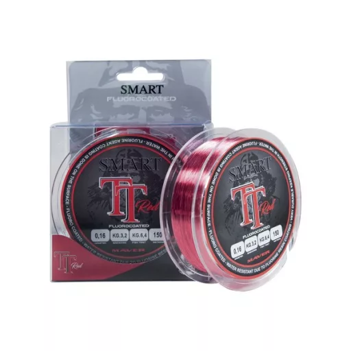 Maver Tt Fluorine 0,16 mm 150 m piros monofil főzsinór