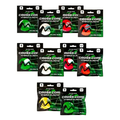 Maver Cross Core Hybrid Elastic 1,4 mm 6 m rakós gumi rakósbot gumi