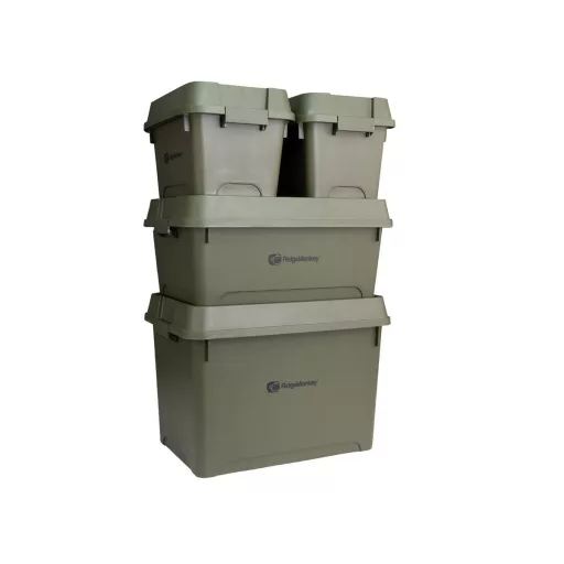 RidgeMonkey Armoury Stackable Storage 16 Litre 16 l: 270 mm(h) x 390 mm(w) x 295 mm(d) tároló láda