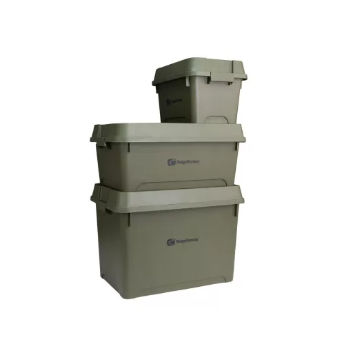 RidgeMonkey Armoury Stackable Storage 16 Litre 16 l: 270 mm(h) x 390 mm(w) x 295 mm(d) tároló láda