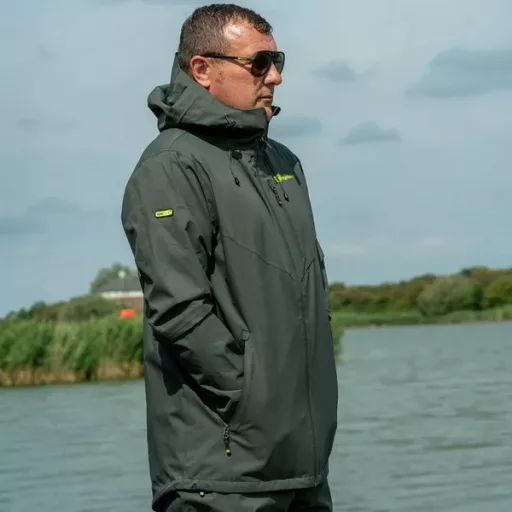 RidgeMonkey Apearel Thermapro Shell vízálló zöld S kabát