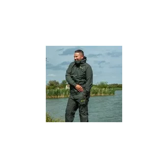   RidgeMonkey Apearel Thermapro Shell vízálló zöld nadrág S