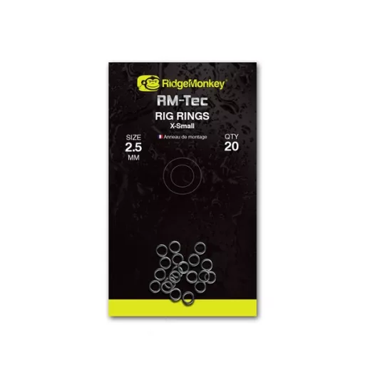 RidgeMonkey Connexion Rings Csalikarika S matt horoggyűrű