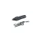 RidgeMonkey Connexion UNI Ólomklipsz Silt fekete silt black ólomkapocs 5 db/csomag