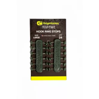   RidgeMonkey RM-Tec Hook-Ring Stops kicsi horogstopper 24 db/csomag