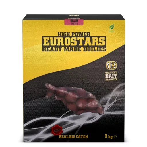 SBS Eurostar Strawberry Jam 20 mm 1 kg etetőbojli