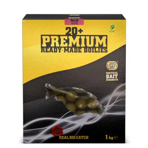 SBS 20+ Premium Ready-made Tuna&black Pepper Tuna&black Pepper 24 mm 1 kg etetőbojli