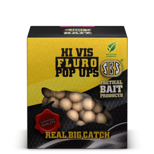 SBS Fluro Strawberry 10–14 mm 100 g pop-up csali
