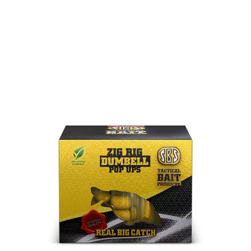 SBS Zig Rig Dumbell Natúr 16 mm 30 g pop-up csali