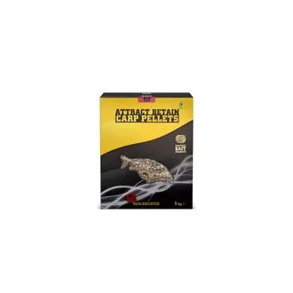   SBS A. B. Carp Pellets Squid O. & Straw 6 mm 1 kg etetőpellet