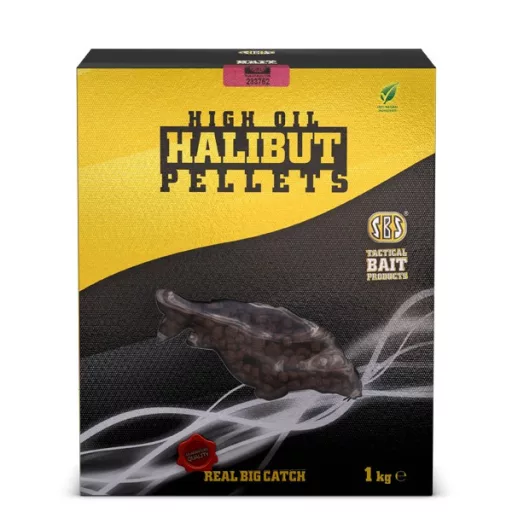 SBS High Oil Halibut Pellets Fish 4 mm 1 kg etetőpellet