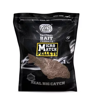   SBS Micromatch Betain Pellet Strawberry 1,5 mm 1 kg etetőpellet
