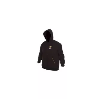   SBS Softshell Zipped Softshell kapucnis cipzáras fekete pulóver S