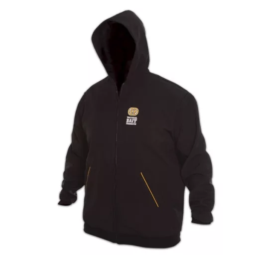 SBS Softshell Zipped Softshell kapucnis cipzáras fekete pulóver S