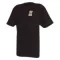 SBS gyerek kereknyakú fekete S póló