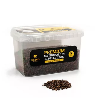   SBS Premium Method B1 Pellet Box Natural 2–4 mm 400 g etetőpellet